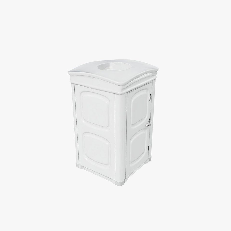 Portable Toilet D Model Pack